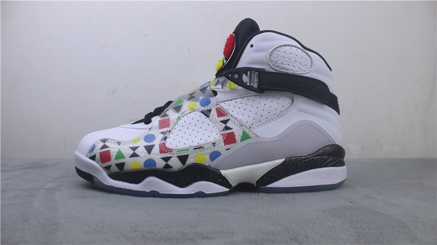 colorful jordan 8