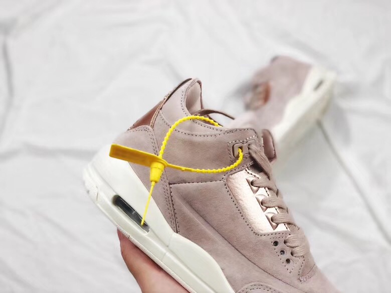 jordan retro 3 rose gold