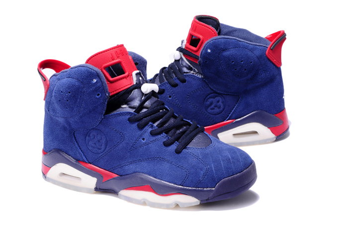 red white and blue 6s