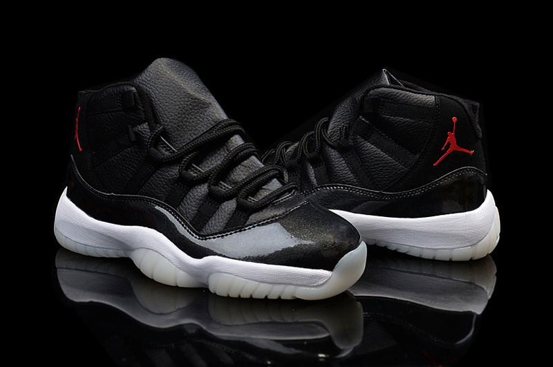 2015 Air Jordan 11 Retro Black Red Jumpman