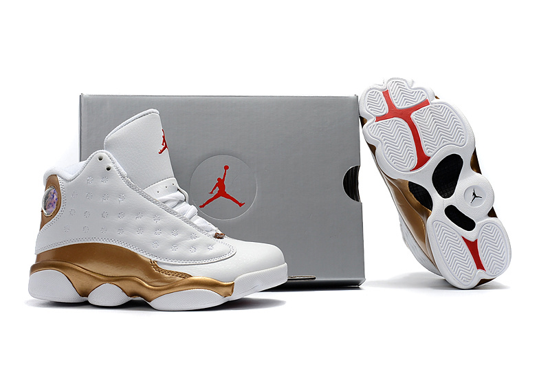 jordan shoes white and gold online -
