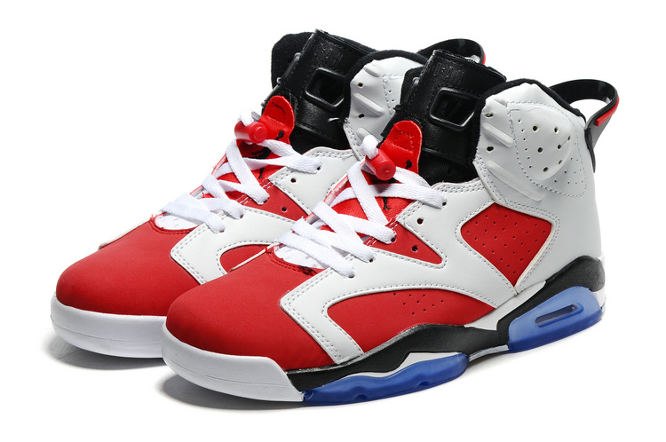 jordan 6 red white and blue