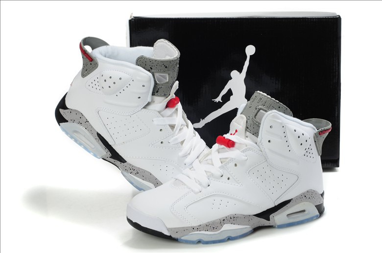 white and grey 6s