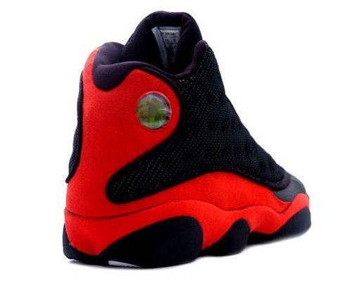 air jordan 13 retro blacktrue red shoes