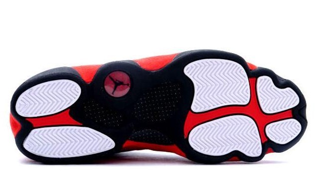 air jordan 13 retro blacktrue red shoes